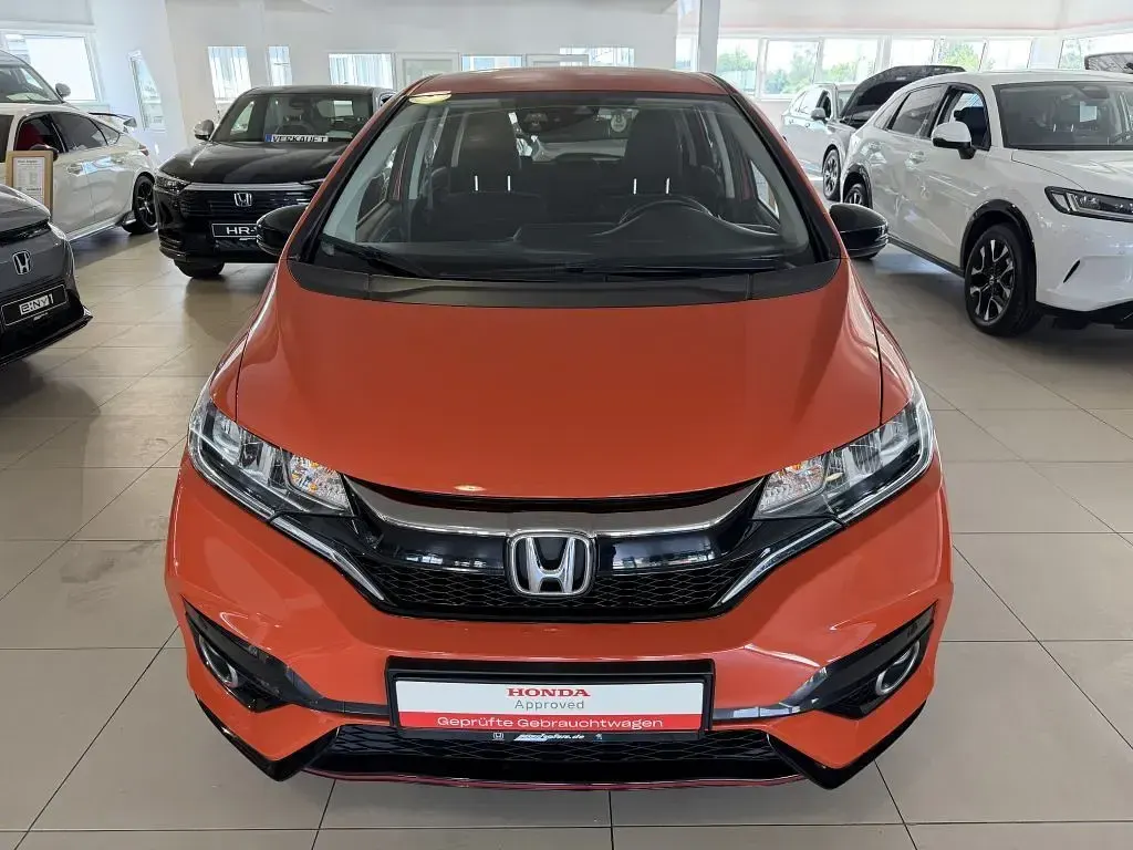 Gebraucht Honda Jazz Dynamic 131 PS (96 kW) 2018 Orange Kleinwagen