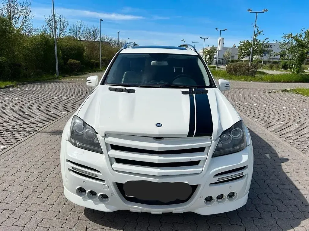 Gebraucht Mercedes GL500 387 PS (284 kW) 2010 Weiß SUV