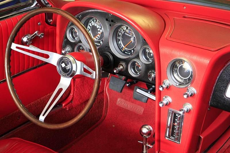 Gebraucht Corvette C2 300 PS (220 kW) 1964 Rot Cabrio