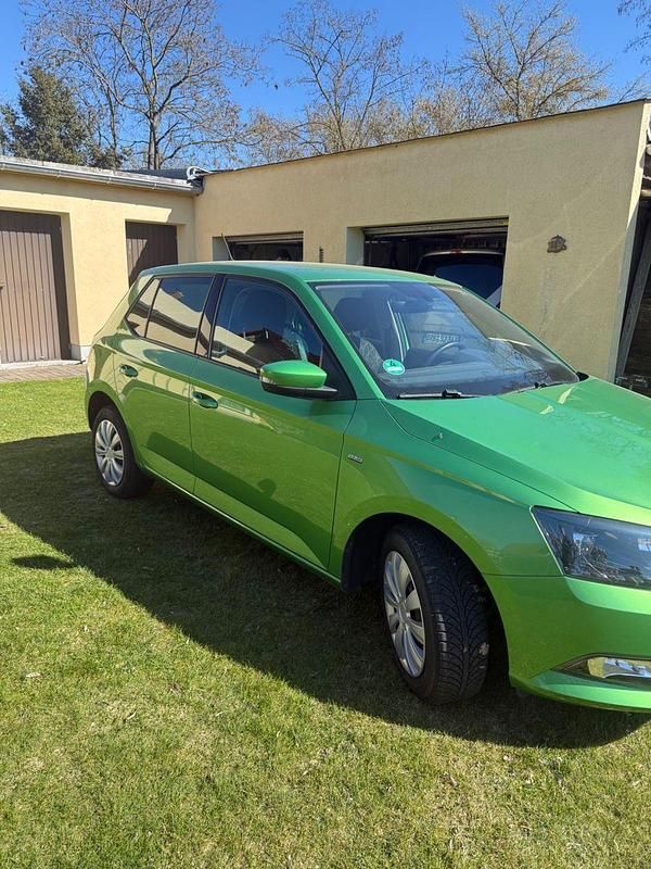 Gebraucht Skoda Fabia 2018 Grün Kleinwagen