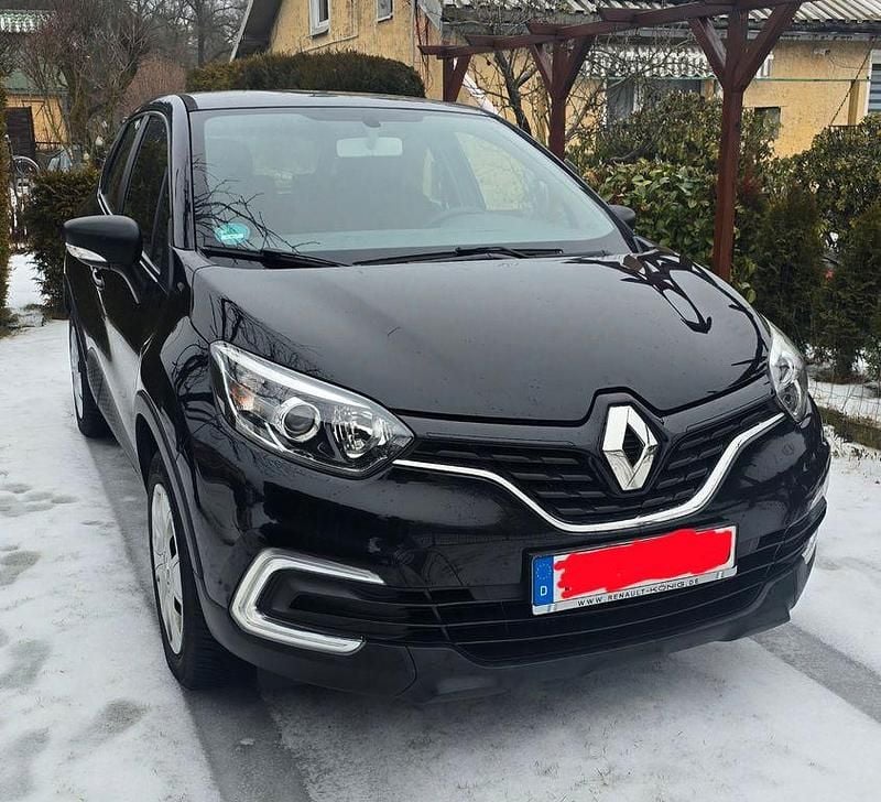 Gebraucht Renault Captur Life 90 PS (66 kW) 2017 Schwarz SUV