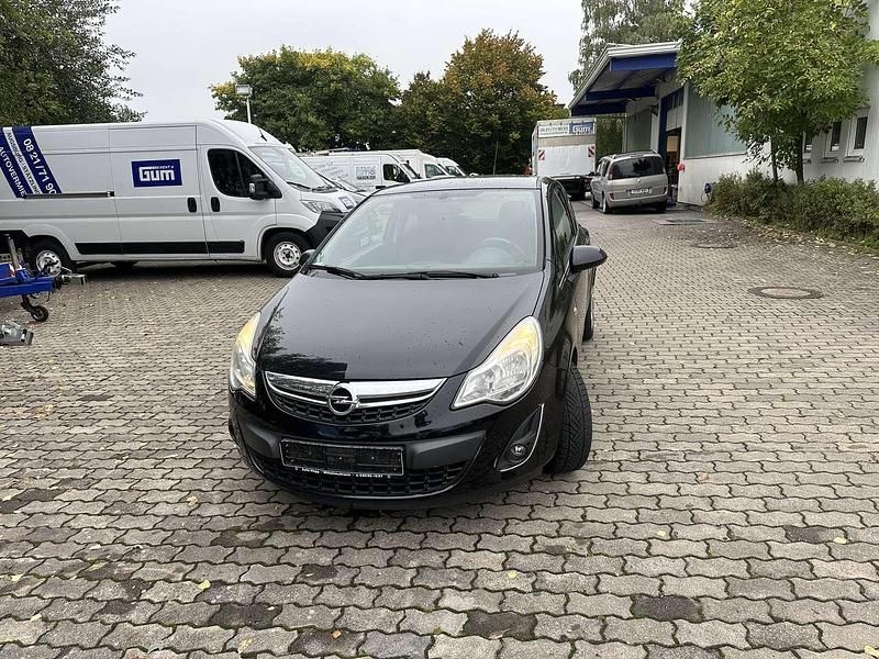 Schwarz Gebraucht 2012 Opel Corsa Color Edition Kleinwagen | 2.500 € (Guter Preis) - Bild 1/4