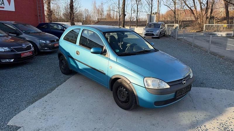 Gebraucht Opel Corsa 75 PS (55 kW) 2001 Blau Kleinwagen
