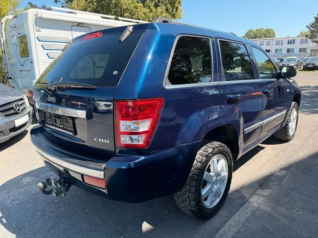 Gebraucht Jeep Grand Cherokee Overland 218 PS (160 kW) 2008 Blau SUV