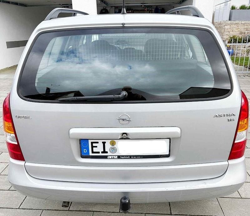 Gebraucht Opel Astra Edition 75 PS (55 kW) 2000 Silber Kombi