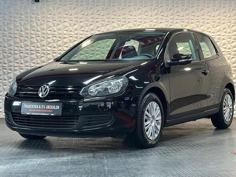 Gebraucht VW Golf VI 80 PS (58 kW) 2009 Schwarz Kleinwagen
