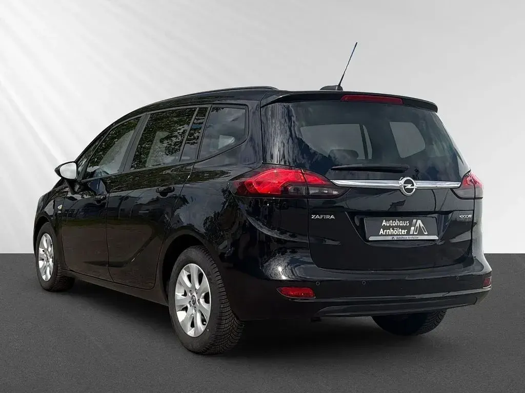 Gebraucht Opel Zafira Active 120 PS (88 kW) 2017 Onyx schwarz Van / Kleinbus