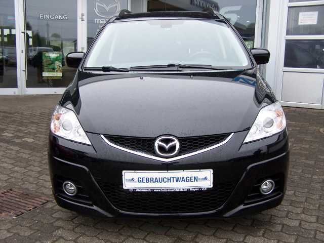 Gebraucht Mazda 5 Active Plus 143 PS (105 kW) 2010 Schwarz Van / Kleinbus