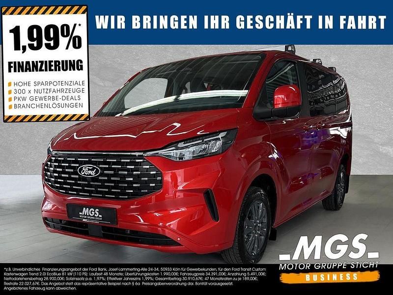 Artisan red metallic Gebraucht 2024 Ford Tourneo Custom Titanium Limousine | 39.984 € (Fairer Preis) - Bild 1/4