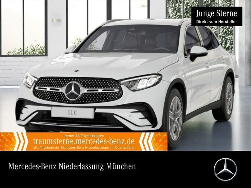 Polarweiß Gebraucht 2023 Mercedes GLC220 AMG SUV | 53.890 € (Fairer Preis) - Bild 1/3