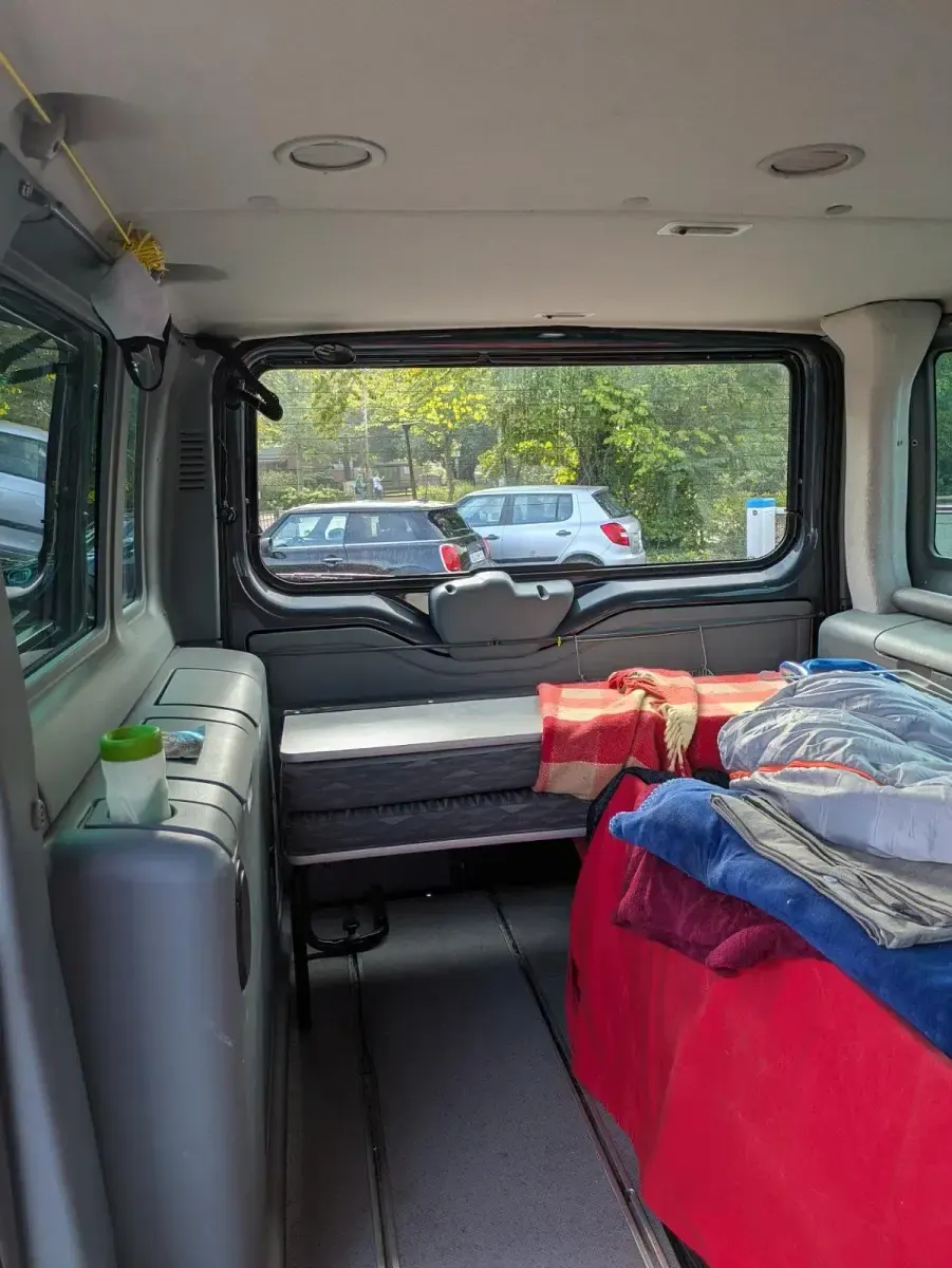 Gebraucht Ford Transit 140 PS (102 kW) 2008 Blau Van / Kleinbus