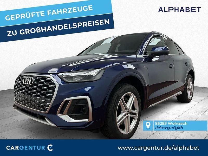 Navarrablau Gebraucht 2022 Audi Q5 Sportback S-Line SUV | 39.295 € (Fairer Preis) - Bild 1/2