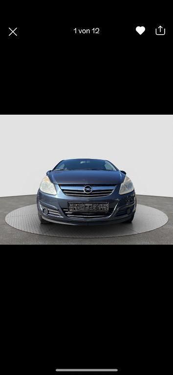 Gebraucht Opel Corsa 80 PS (58 kW) 2007 Blau Kleinwagen