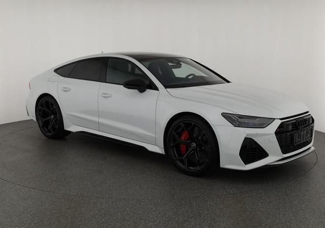 Gletscherweiß metallic Gebraucht 2024 Audi RS7 Sportback Performance Kleinwagen | 128.200 € (Superpreis) - Bild 1/1
