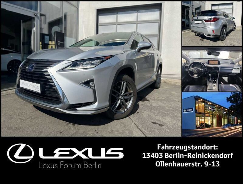 Platinumsilber metallic (1j4) Gebraucht 2018 Lexus RX450h Executive Line SUV | 29.750 € (Superpreis) - Bild 1/4