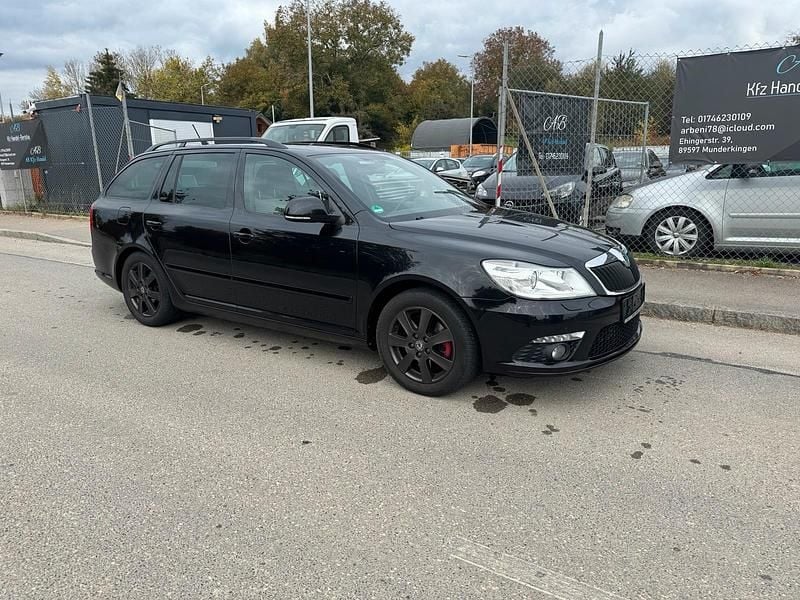 Gebraucht Skoda Octavia vRS 170 PS (125 kW) 2012 Schwarz Kombi