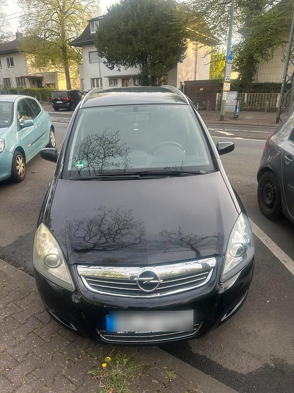 Gebraucht Opel Zafira 105 PS (77 kW) 2008 Schwarz Van / Kleinbus