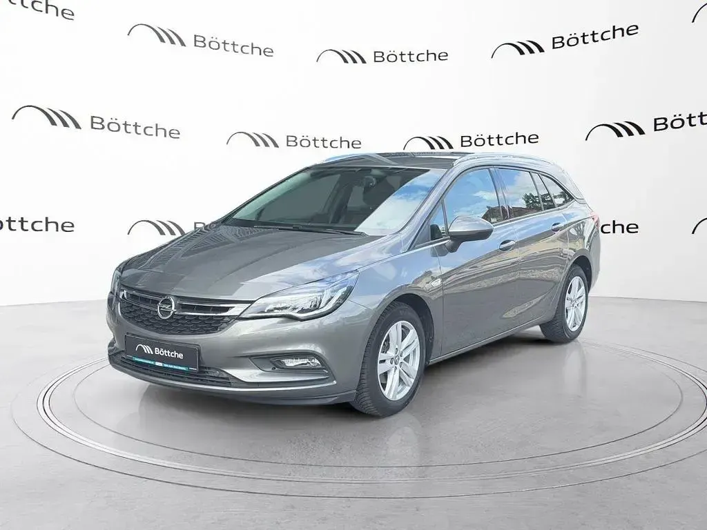 Gebraucht Opel Astra 125 PS (91 kW) 2018 Quarz grau Kombi
