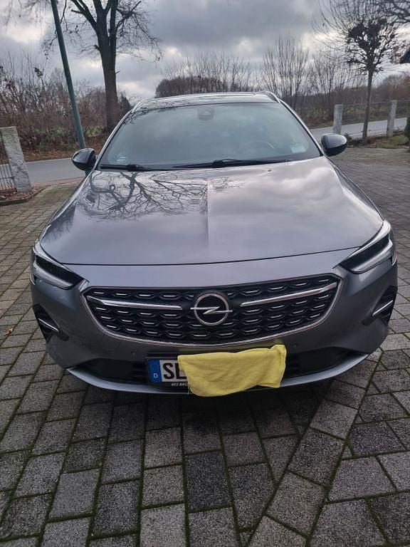 Grau Gebraucht 2021 Opel Insignia Elegance Kombi | 14.200 € (Superpreis) - Bild 1/4
