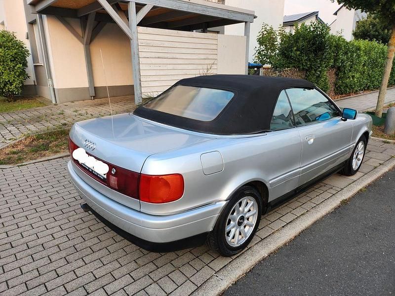 Silber Gebraucht 1992 Audi Cabriolet Sport Cabrio | 3.500 € - Bild 1/4