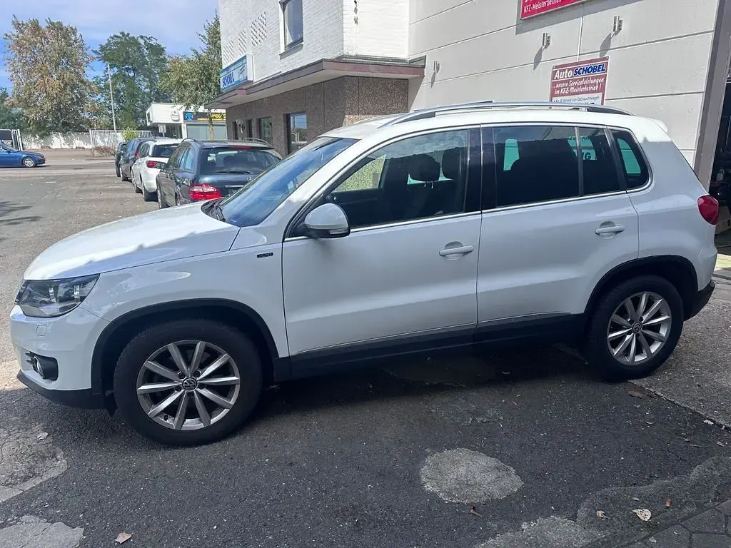 Gebraucht VW Tiguan LOUNGE 125 PS (91 kW) 2015 Weiß SUV
