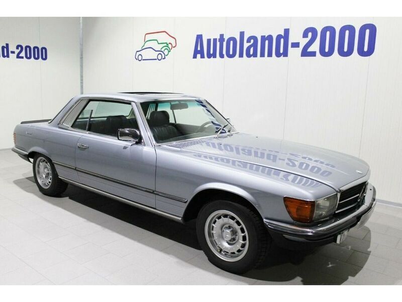 Silberblaumetallic Gebraucht 1980 Mercedes SLC450 Coupé | 36.900 € - Bild 1/4