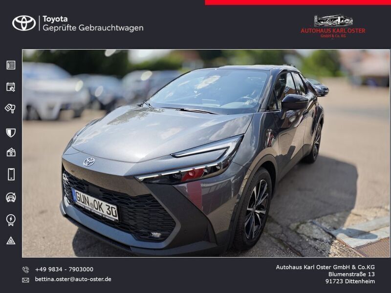 Marlingrau metallic / dach sch Gebraucht 2024 Toyota C-HR Team SUV | 33.990 € (Etwas zu teuer) - Bild 1/4