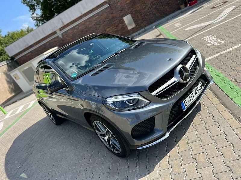 Gebraucht Mercedes GLE350 AMG line 258 PS (189 kW) 2018 Grau Coupé