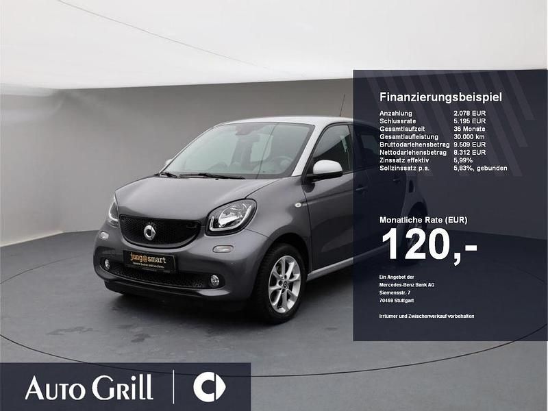 Gebraucht Smart ForFour Passion 71 PS (52 kW) 2019 Unbekannt (metallic) Kleinwagen