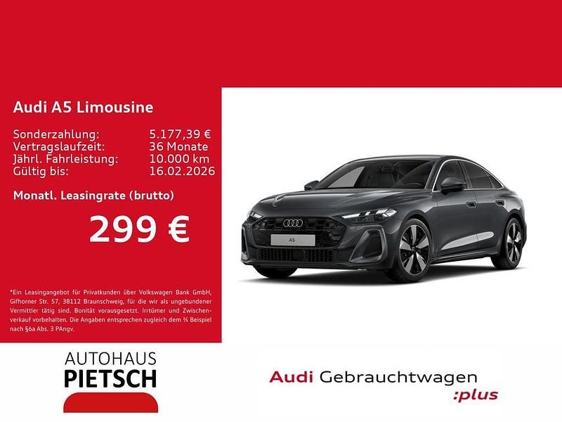 Daytonagrau perleffekt Gebraucht 2025 Audi A5 Sport Limousine | 48.980 € (Fairer Preis) - Bild 1/4