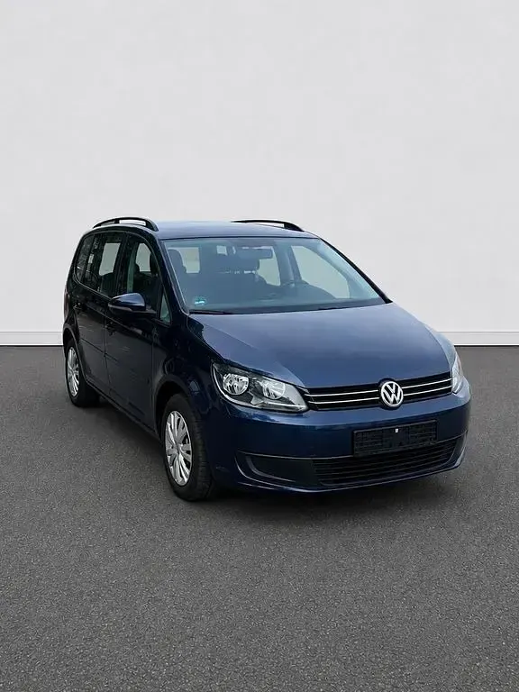 Gebraucht VW Touran Comfortline 105 PS (77 kW) 2011 Blau Van / Kleinbus