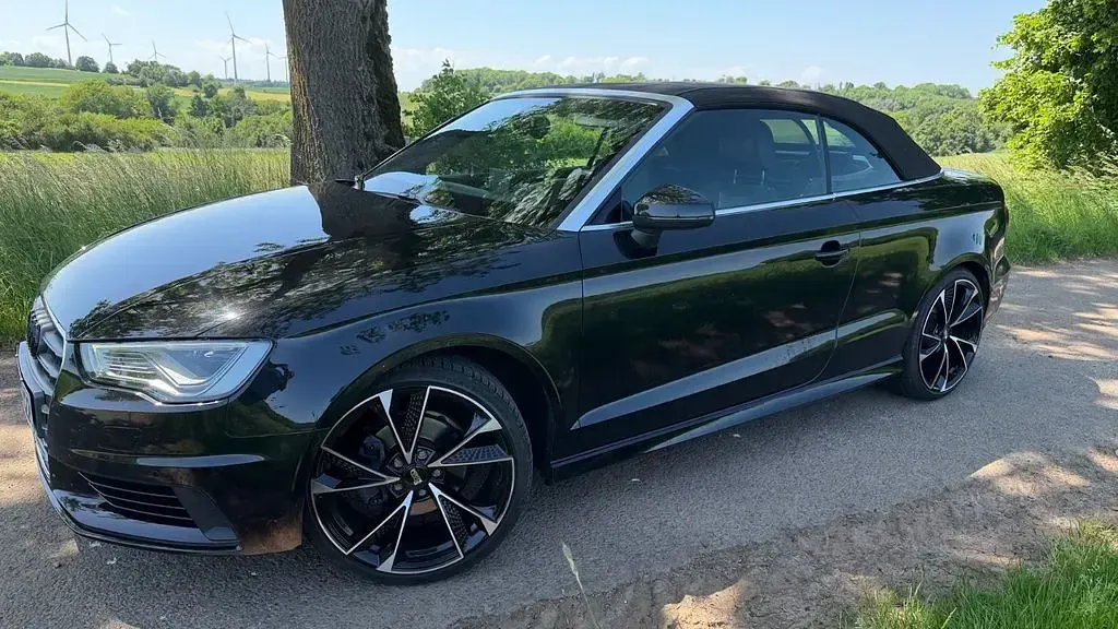 Gebraucht Audi A3 Cabriolet Attraction 150 PS (110 kW) 2014 Schwarz Cabrio