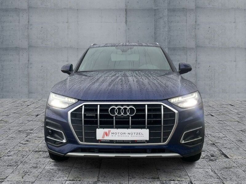 Gebraucht Audi Q5 Advanced Plus 299 PS (219 kW) 2023 Navarrablau metallic SUV