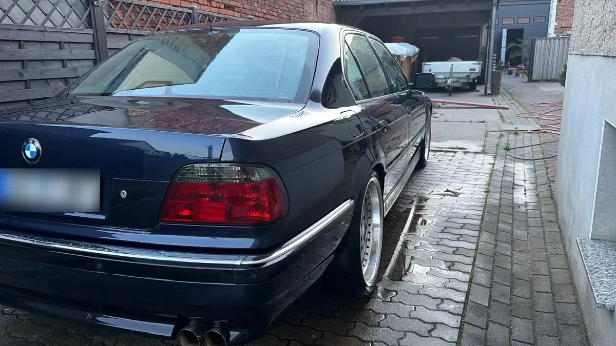 Gebraucht BMW 740 286 PS (210 kW) 1997 Blau Limousine
