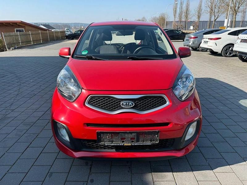 Gebraucht Kia Picanto 69 PS (50 kW) 2013 Rot Kleinwagen
