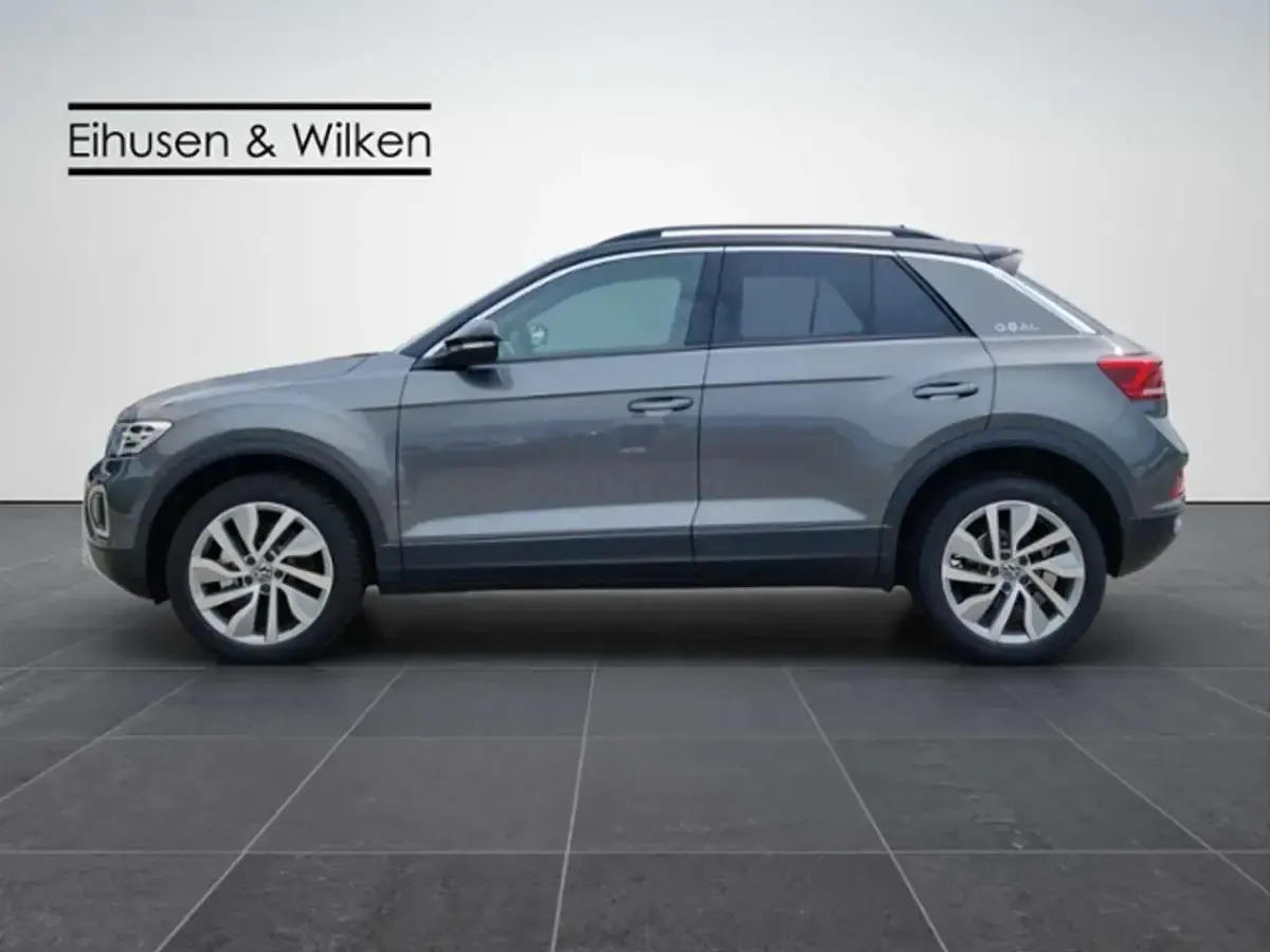 Gebraucht VW T-Roc Goal 150 PS (110 kW) 2026 Indiumgrau metallic / schwarz SUV
