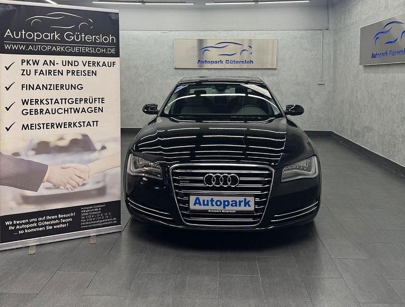 Schwarz Gebraucht 2011 Audi A8L Comfort Limousine | 15.999 € (Guter Preis) - Bild 1/4