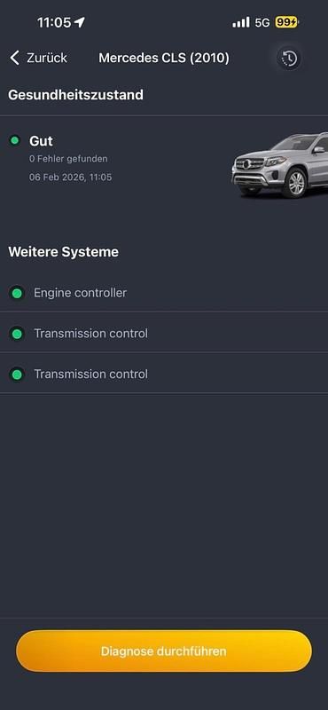 Gebraucht Mercedes CLS350 300 PS (220 kW) 2010 Silber Coupé