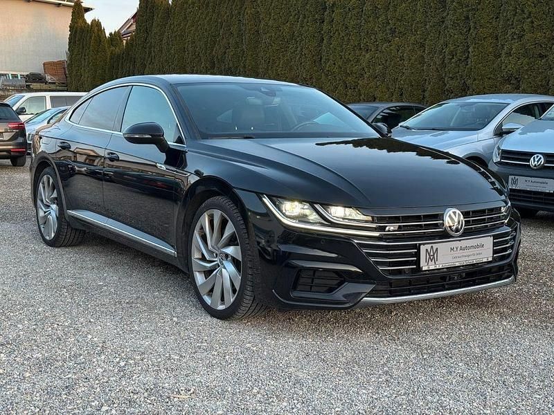Schwarz Gebraucht 2019 VW Arteon R-line Limousine | 27.790 € (Fairer Preis) - Bild 1/4