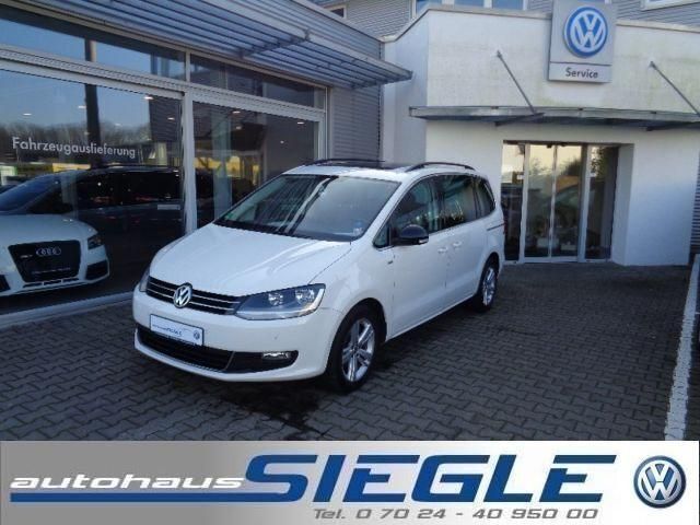 Gebraucht VW Sharan Match 170 PS (125 kW) 2012 Weiß metallic Van / Kleinbus