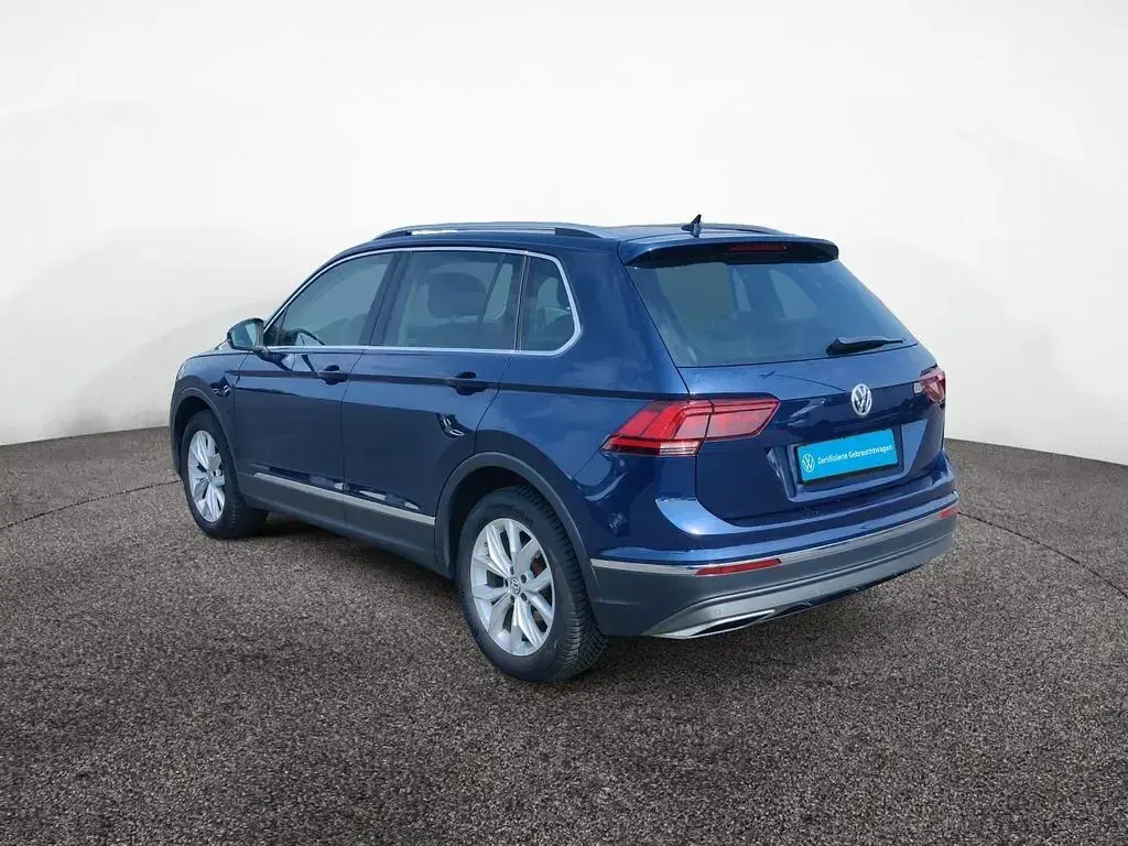Gebraucht VW Tiguan Highline 220 PS (161 kW) 2017 Blau SUV
