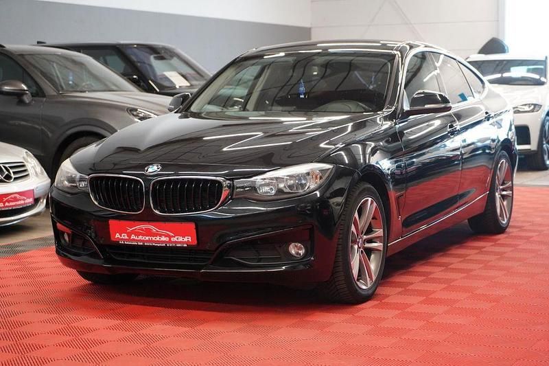 Schwarz Gebraucht 2013 BMW 320 Gran Turismo Sport Line Limousine | 9.950 € (Superpreis) - Bild 1/4