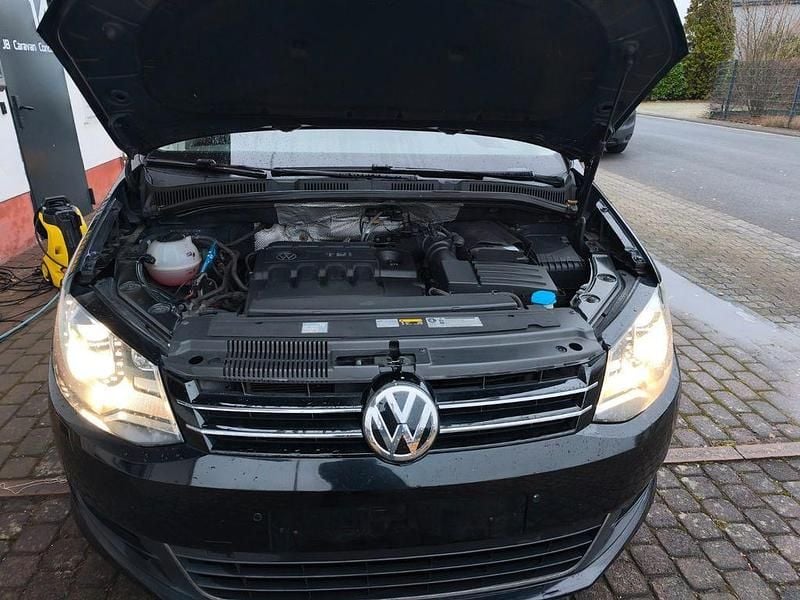 Gebraucht VW Sharan Highline 184 PS (135 kW) 2015 Schwarz Van / Kleinbus
