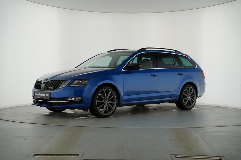 Gebraucht Skoda Octavia Style 150 PS (110 kW) 2017 Raceblau metallic Kombi