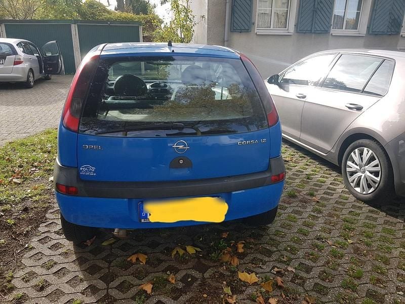 Gebraucht Opel Corsa 75 PS (55 kW) 2001 Blau Kleinwagen
