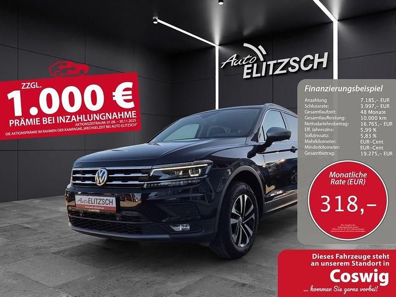 Schwarz Gebraucht 2020 VW Tiguan Allspace United SUV | 23.950 € (Fairer Preis) - Bild 1/3