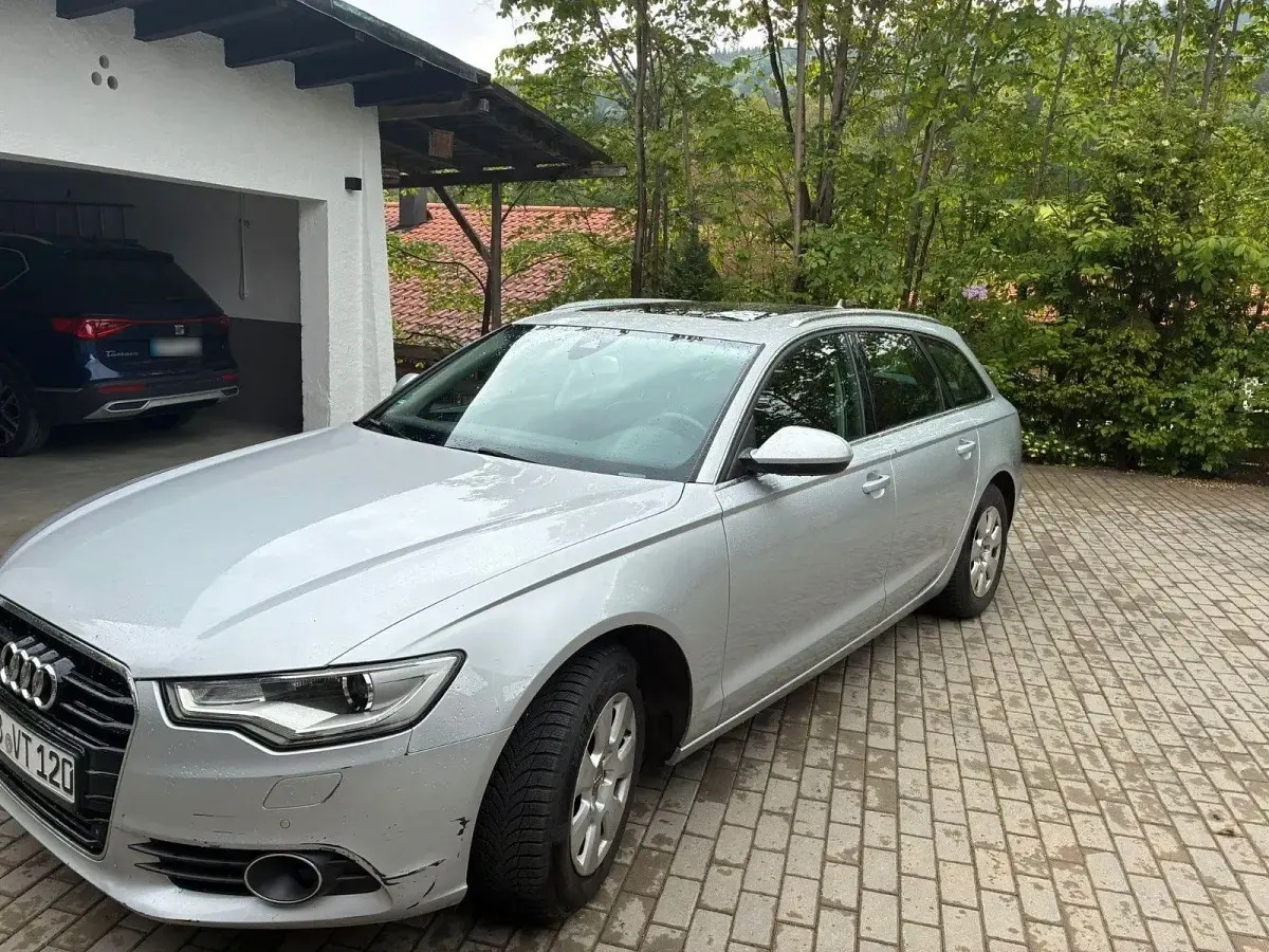 Używany Audi A6 204 KM (150 kW) 2014 Srebrny Kombi