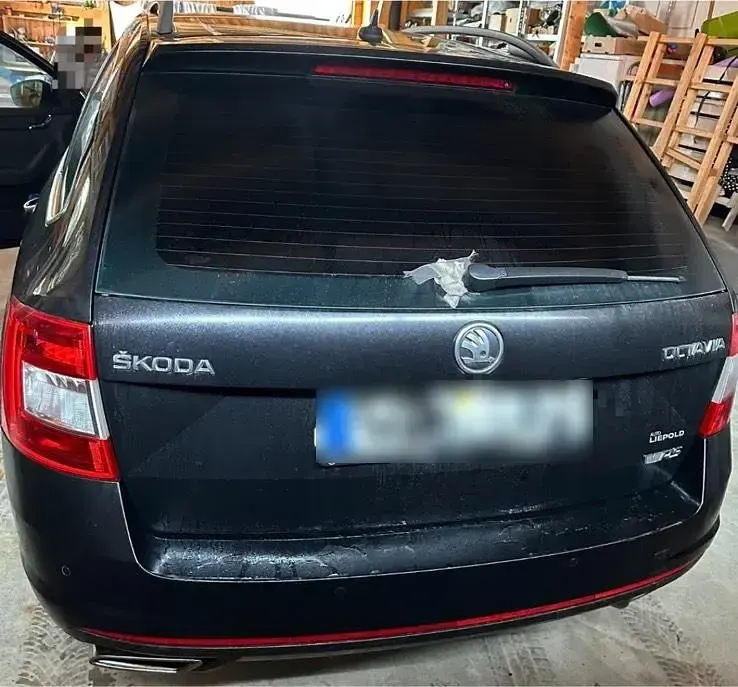 Gebraucht Skoda Octavia RS 220 PS (161 kW) 2014 Schwarz Kombi