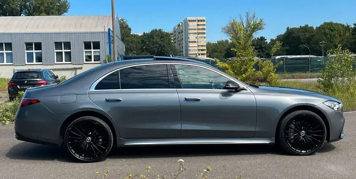 Gebraucht Mercedes S400 AMG line 330 PS (242 kW) 2021 Selenitgrau  metalliclack Limousine