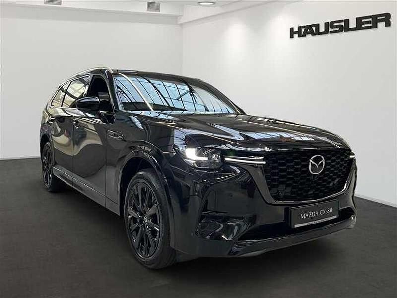 Gebraucht Mazda CX-80 254 PS (186 kW) 2024 Schwarz SUV